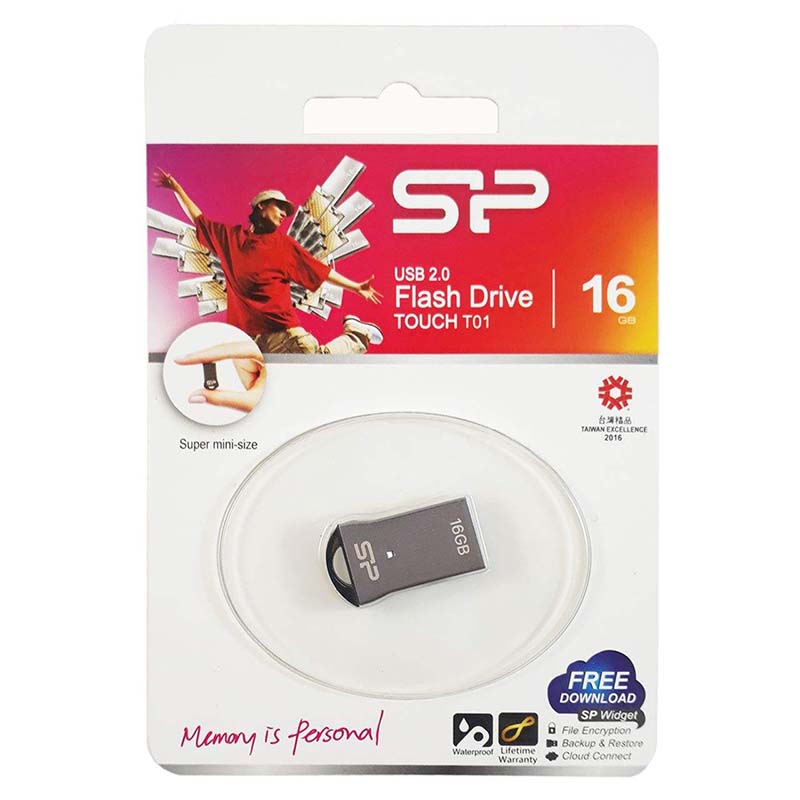 فلش 16 گیگ سیلیکون پاور Silicon Power Touch T01