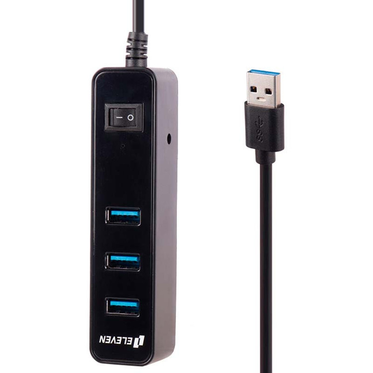 هاب 4 پورت USB3.0 الون ELEVEN H302
