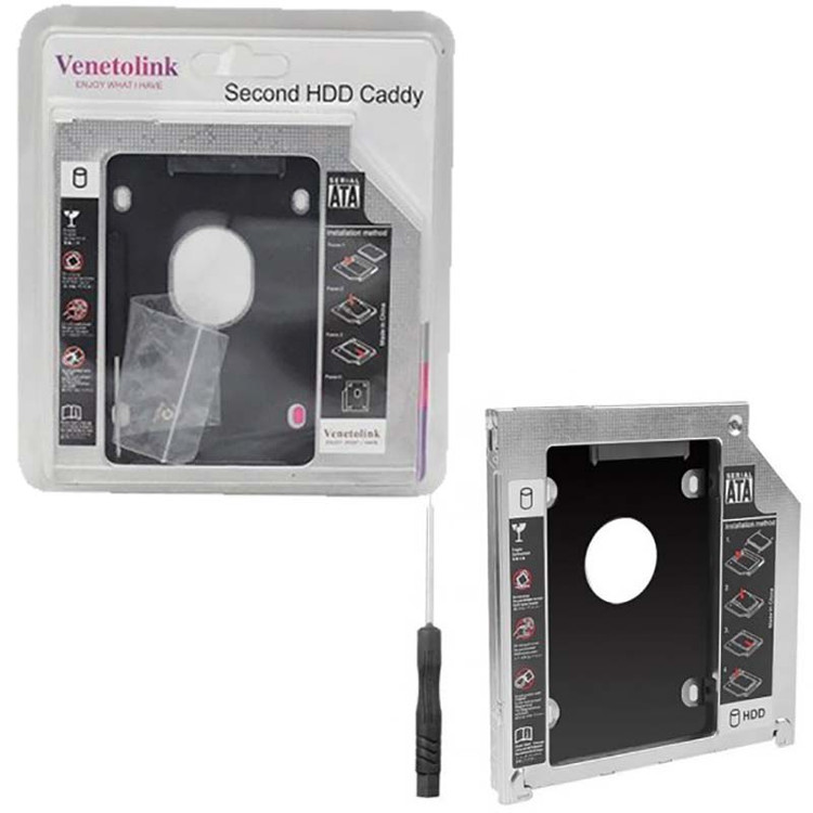 کدی باریک بدنه آلومینیومی 9.5mm ونتولینک Venetolink