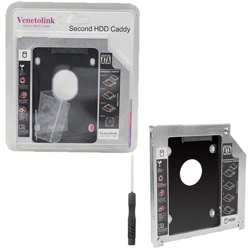 کدی باریک بدنه آلومینیومی 9.5mm ونتولینک Venetolink