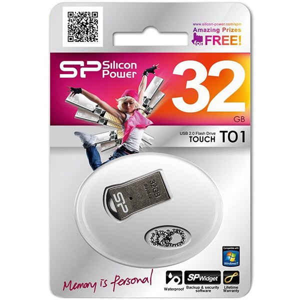 فلش 32 گیگ سیلیکون پاور Silicon Power Touch T01