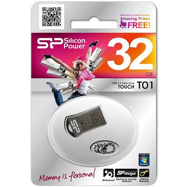 فلش 32 گیگ سیلیکون پاور Silicon Power Touch T01