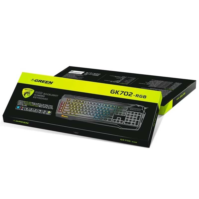 کیبورد گیمینگ گرین Green GK-702-RGB