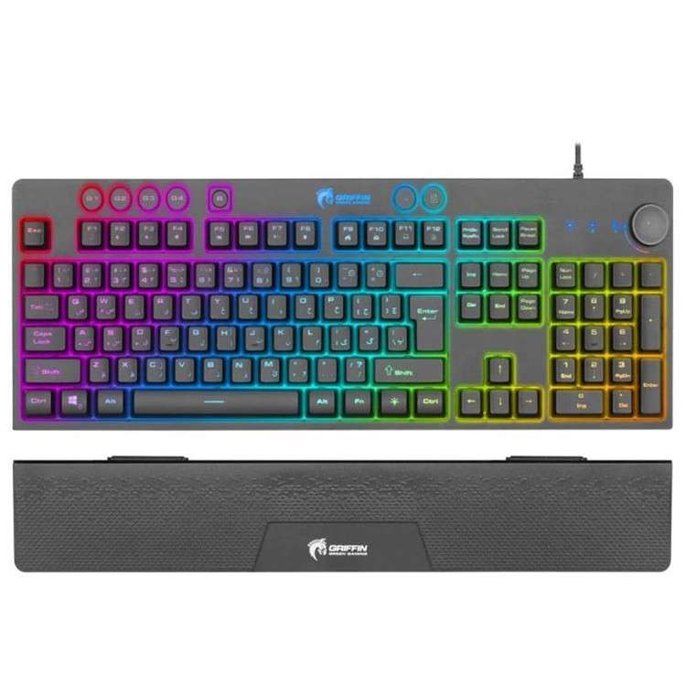 کیبورد گیمینگ گرین Green GK-703-RGB