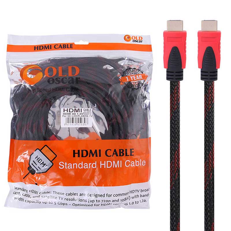 کابل 15 متری HDMI اسکار گلد کنفی Oscar Gold