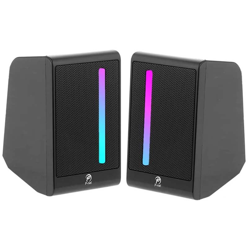 اسپیکر 2 تکه RGB دار پی نت P-NET X-16