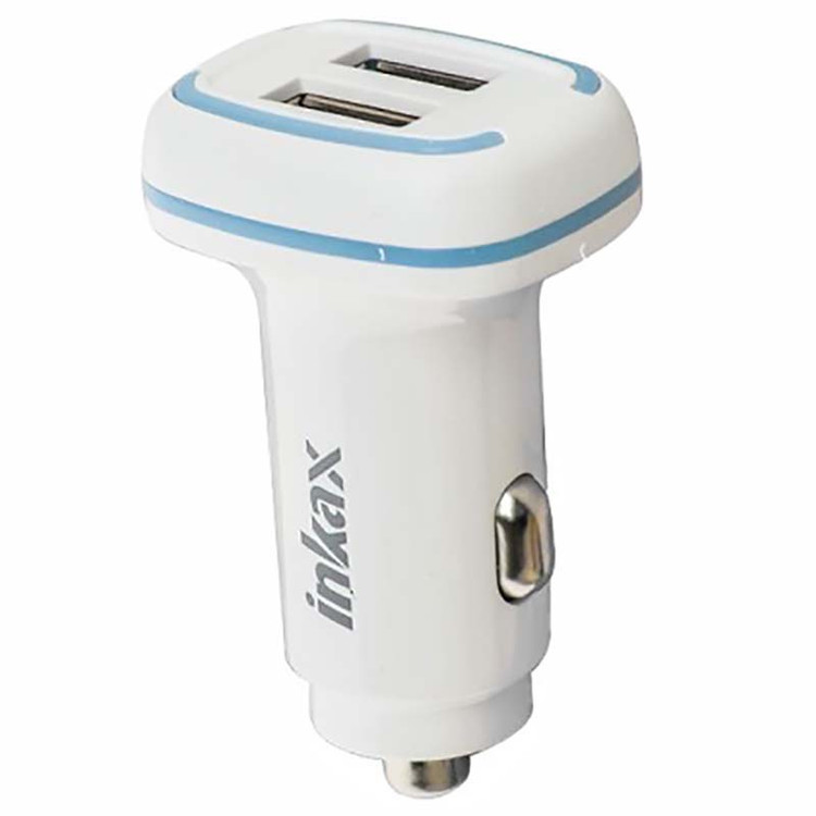 شارژر فندکی 15 وات 2 پورت اینکاکس INKAX CA-05