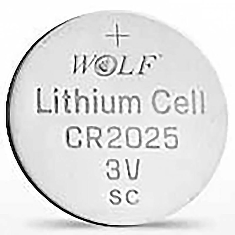 باتری سکه ای CR2025 ولف WOLF کارتی