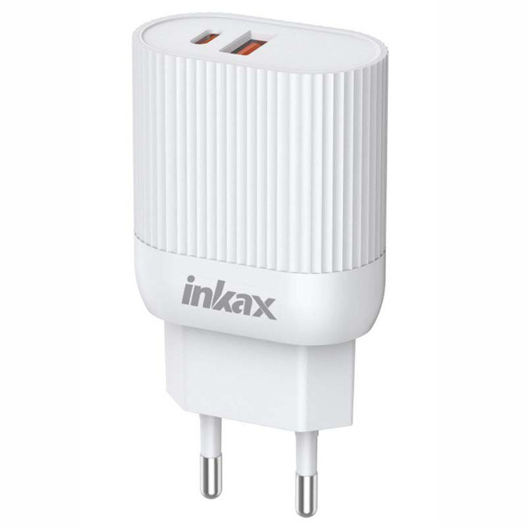 کلگی شارژر 20 وات 2 پورت PD+QC3.0 اینکاکس inkax Y25