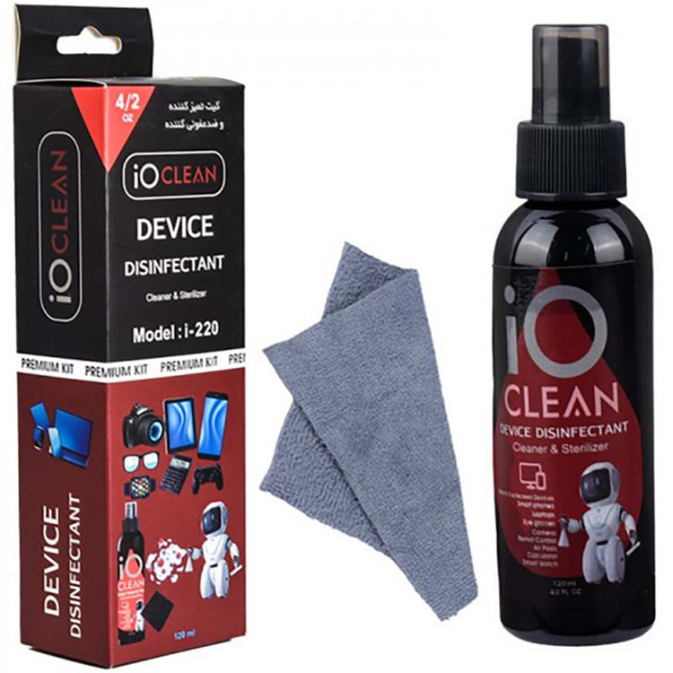 کلینر با سری اسپری LCD iO CLEAN i-220