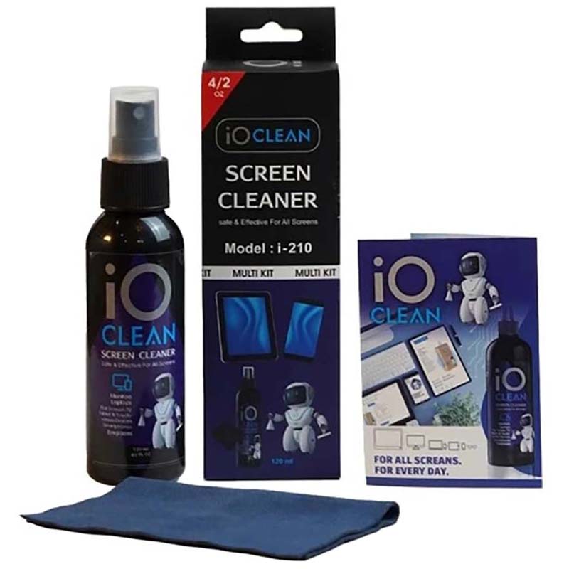 کلینر با سری اسپری LCD iO CLEAN i-210