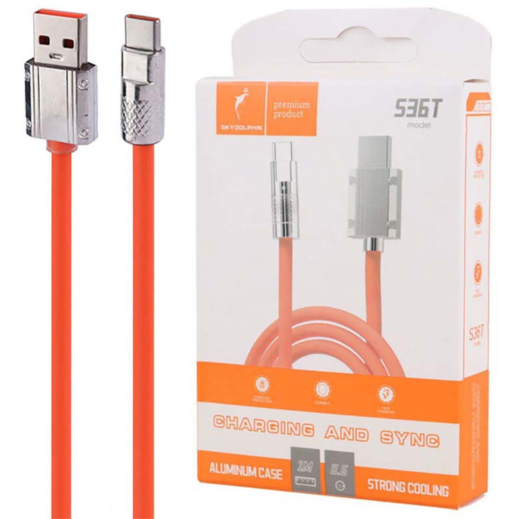 کابل شارژ فست تایپ سی Type-C اسکای دلفین Sky Dolphin S36T