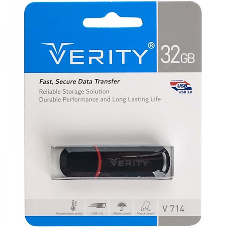 فلش 32 گیگ USB3.0 وریتی Verity V714