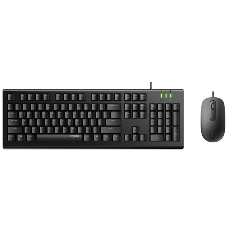 کیبورد و ماوس سیمی رپو Rapoo X120PRO