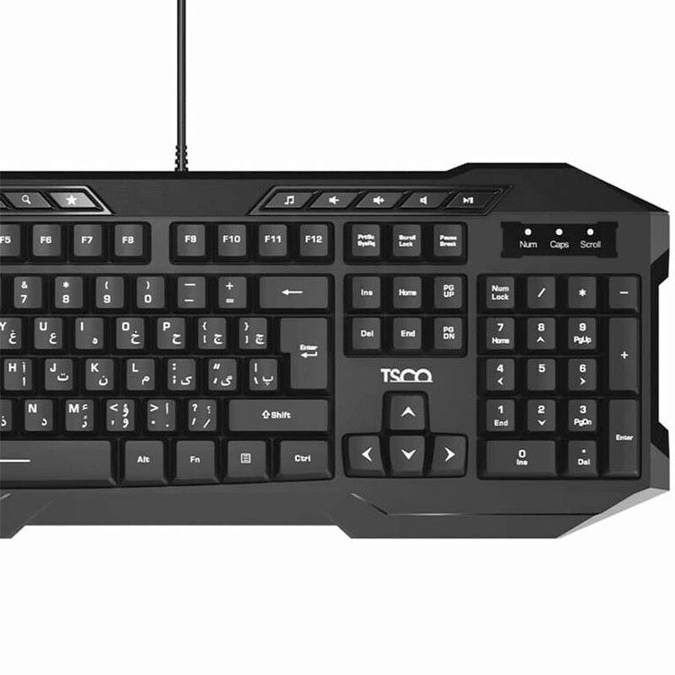 کیبورد سیمی تسکو TSCO TK 8042