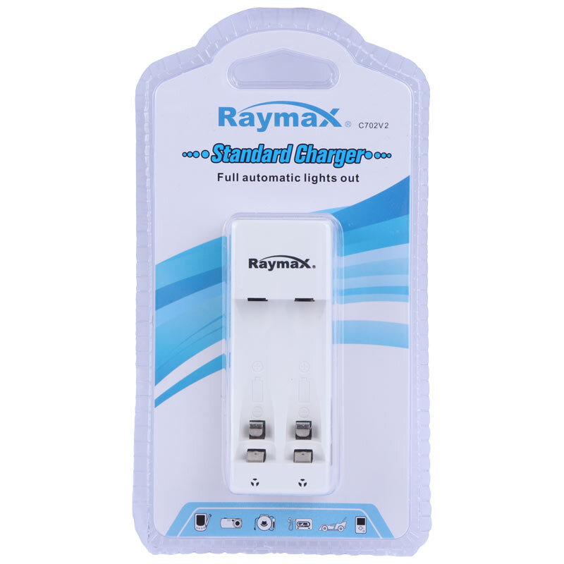 َشارژر باتری 2 عددی رایمکس Raymax C702V2