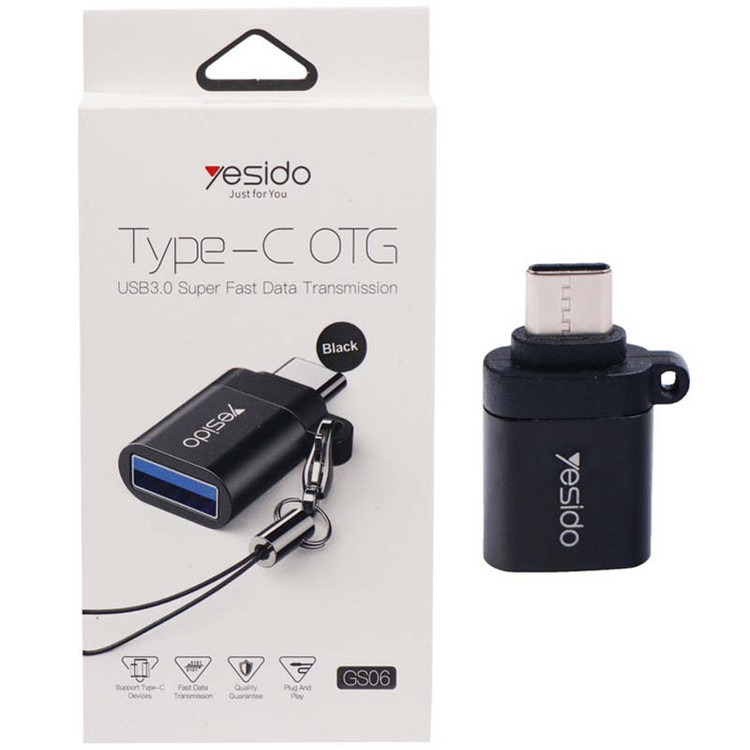 تبدیل OTG تایپ سی Type-C یسیدو Yesido GS06