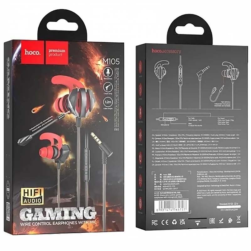 هندزفری سیمی گیمینگ هوکو Hoco M105