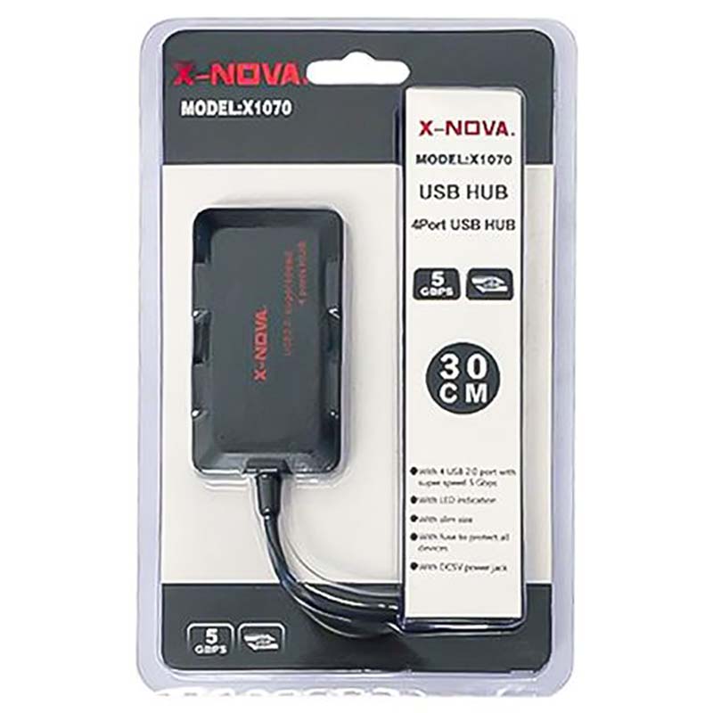 هاب 4 پورت USB2 ایکس نووا X-Nova X1070