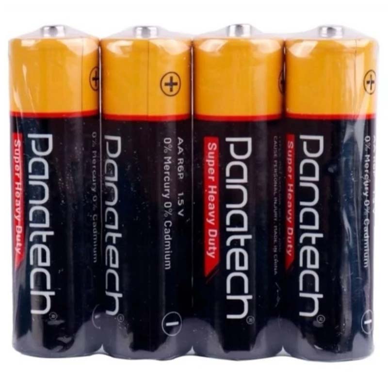 باتری قلمی شرینک پاناتک Panatech Super Heavy Duty بسته 4 عددی