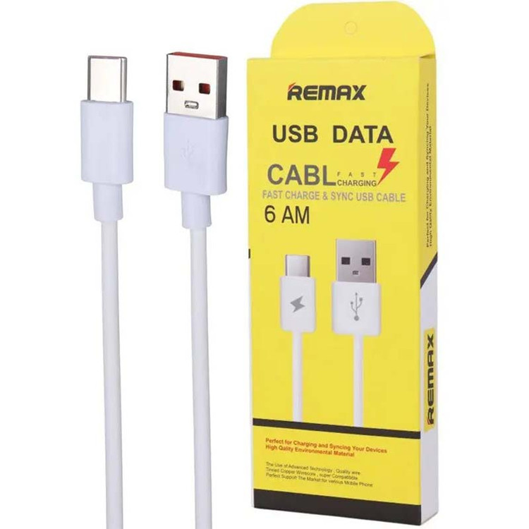 کابل شارژ تایپ سی Type-C ریمکس Remax 6AM