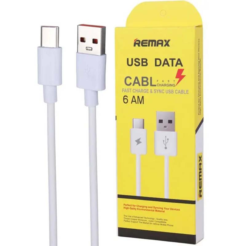 کابل شارژ تایپ سی Type-C ریمکس Remax 6AM