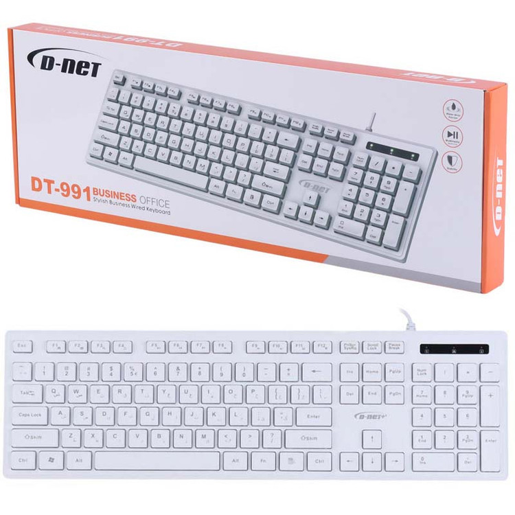 کیبورد سیمی دی نت D-net DT-991