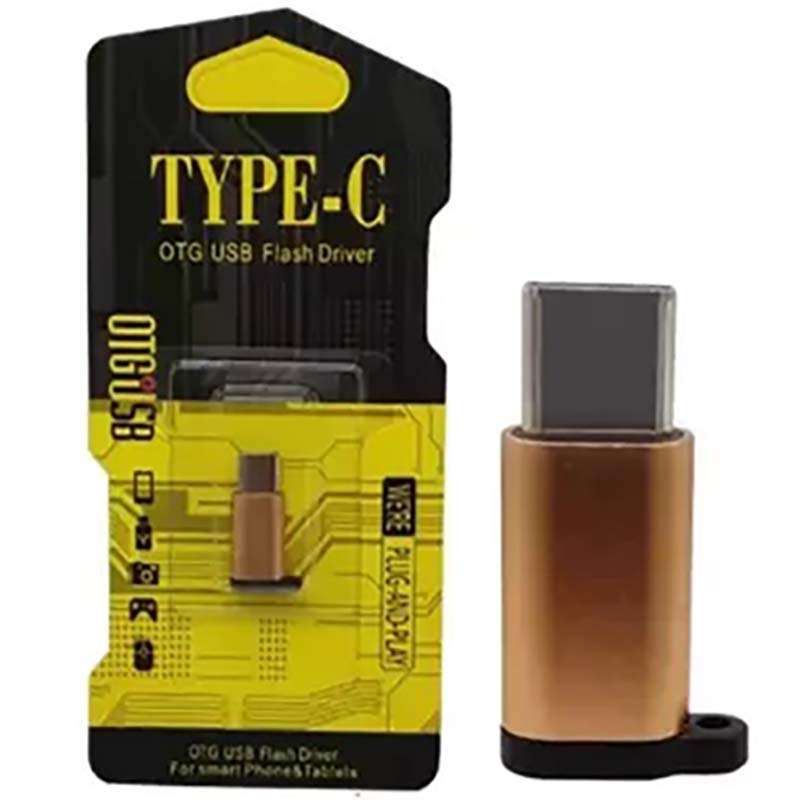 تبدیل MicroUSB مادگی به Type-C نری مدل F8