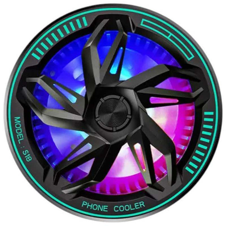فن خنک کننده موبایل RGB دار S18