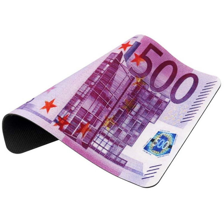 پد ماوس 20*28 سانتی طرح 500 یورویی