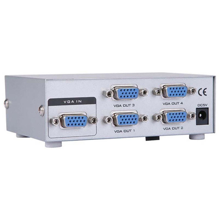 اسپلیتر 4 پورت VGA + آداپتور