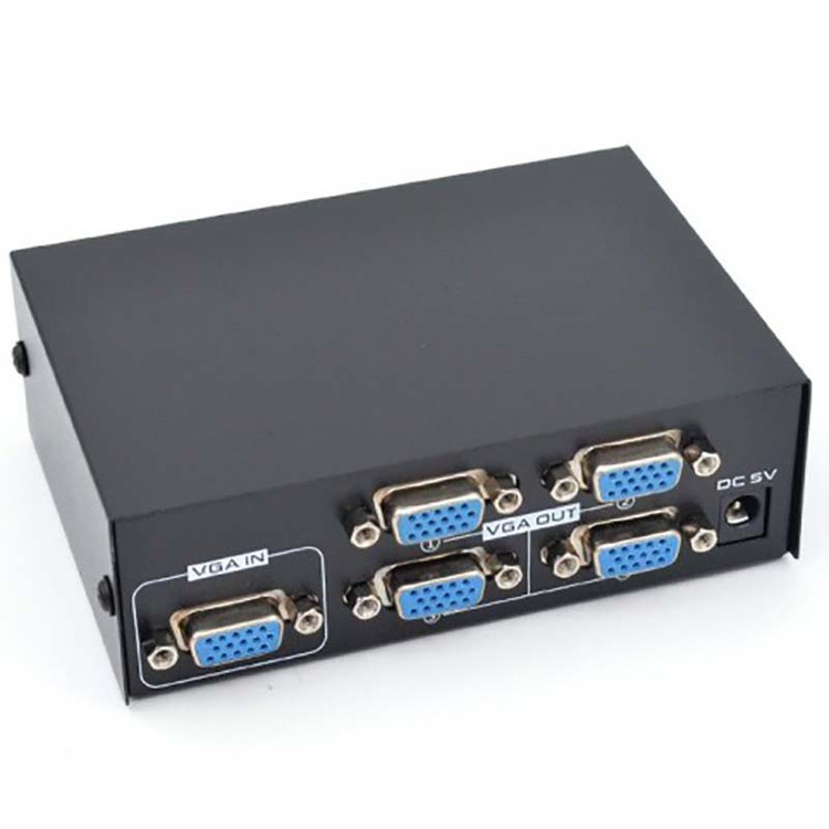 اسپلیتر 4 پورت VGA + آداپتور