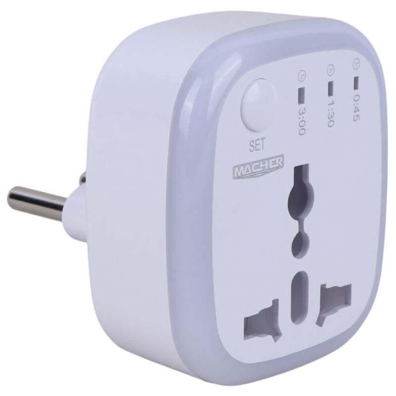 تبدیل 3 به 2 برق تایمر دار مچر MACHER MR-265