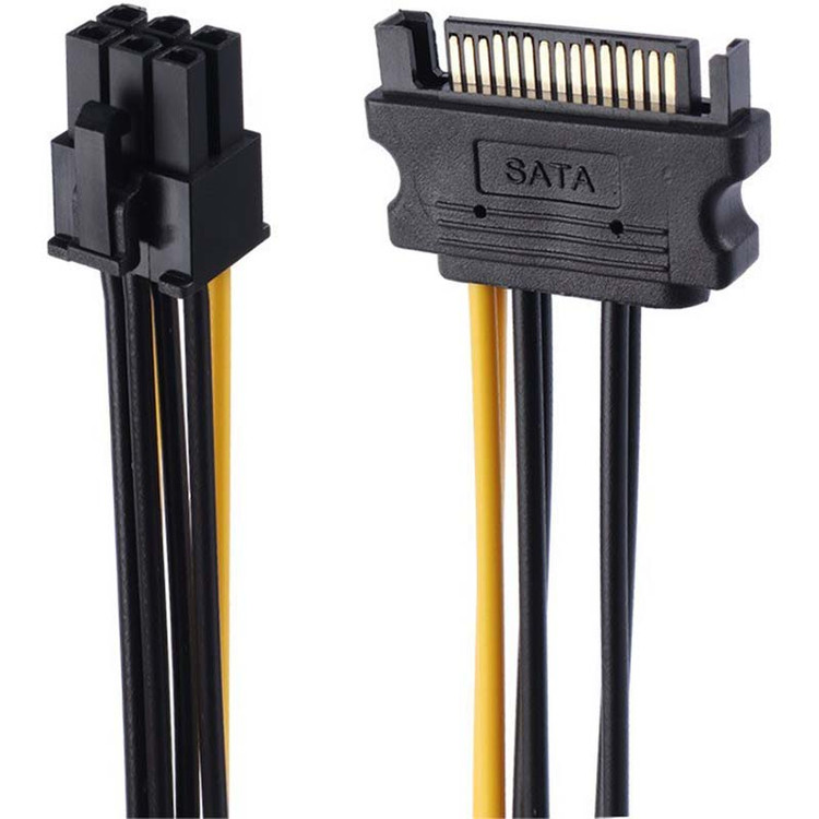 تبدیل برق نری SATA به 6 پین گرافیک رویال Royal