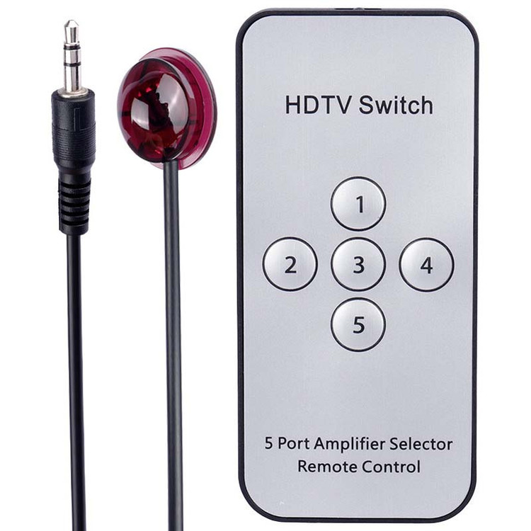 سوئیچ 5 به 1 HDMI + ریموت ایکس پی XP-SW5