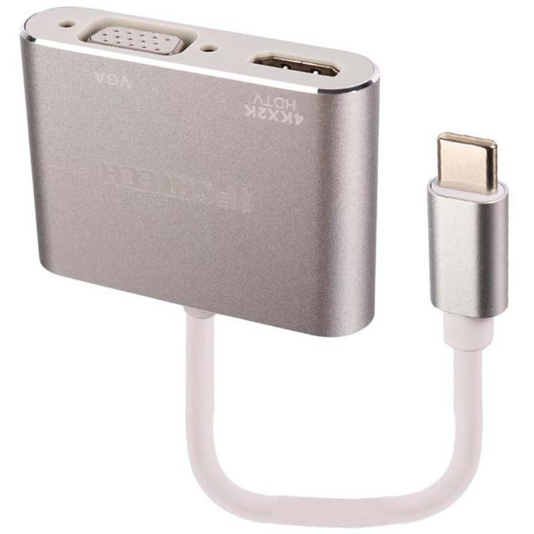 تبدیل Type-C TO HDMI + VGA آی فورتک IFORTECH