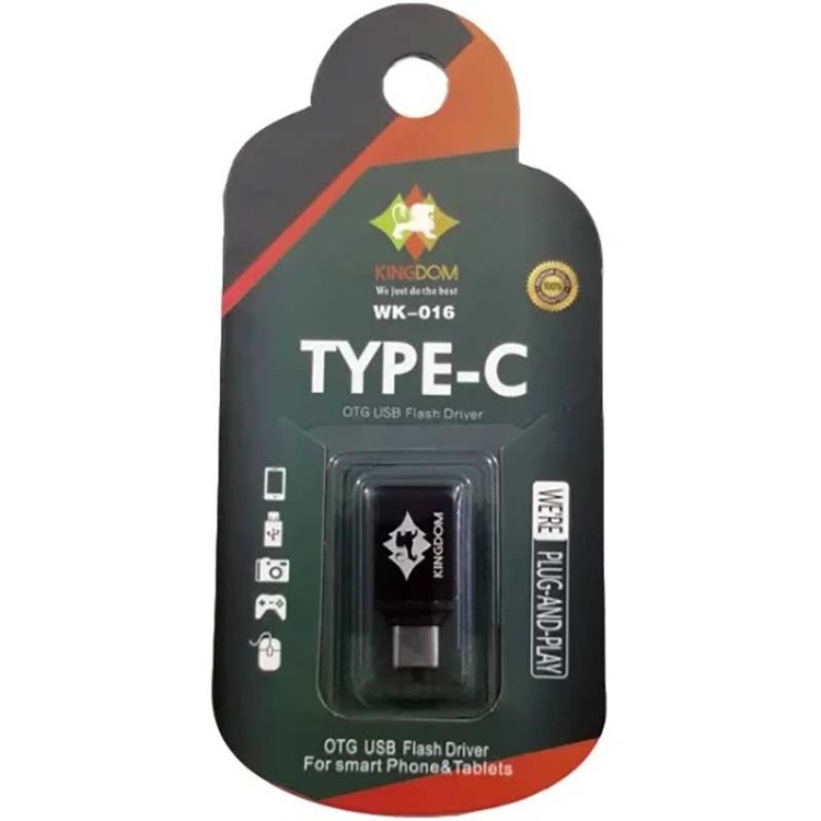 تبدیل OTG Type-C کینگدام Kingdom WK-016