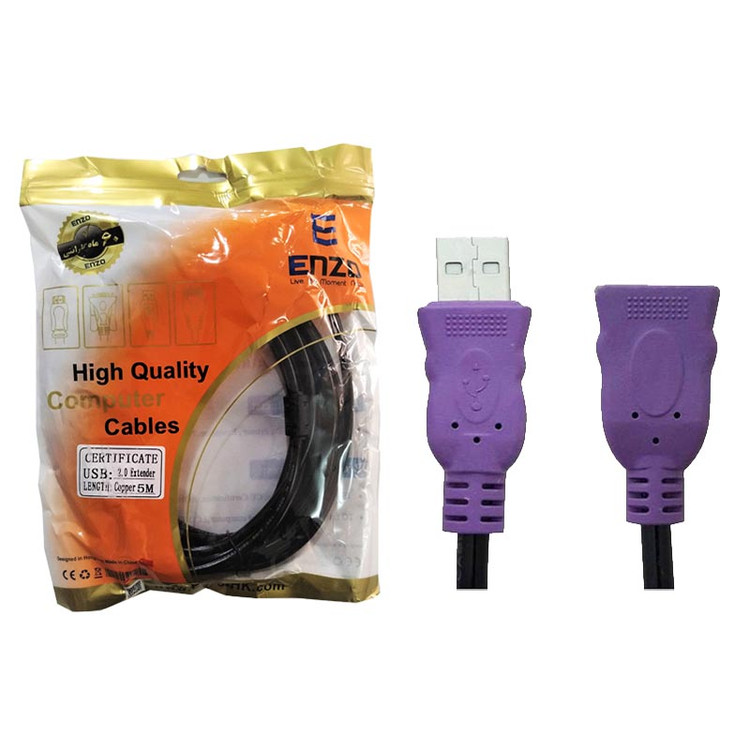 کابل افزایش طول 3 متری USB انزو ENZO