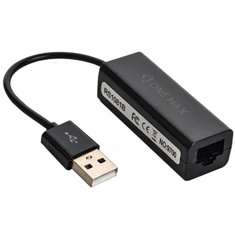 تبدیل USB To LAN وان مکس ONE MAX OM-154