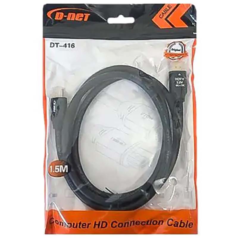 کابل 1.5 متری HDMI 4K دی نت D-NET DT-416