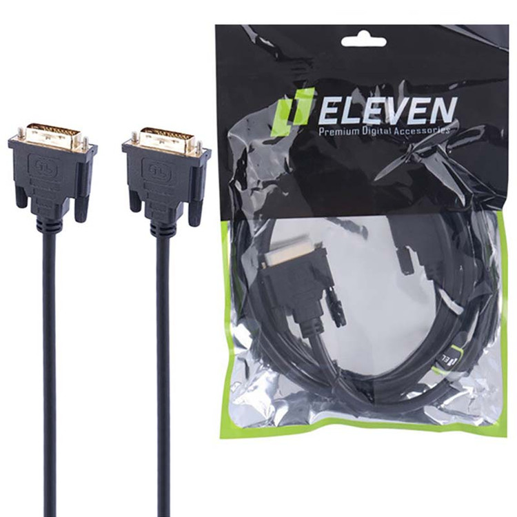 کابل 1.5 متری 1+24 DVI TO DVI الون ELEVEN PVC