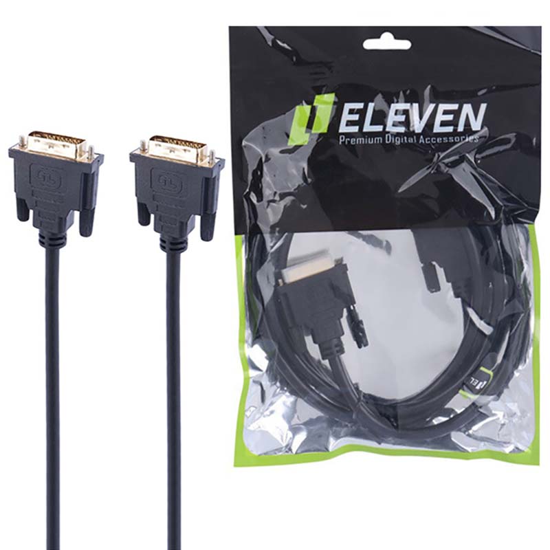 کابل 1.5 متری 1+24 DVI TO DVI الون ELEVEN PVC