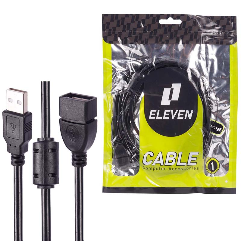 کابل افزایش طول 1.5 متری USB الون ELEVEN
