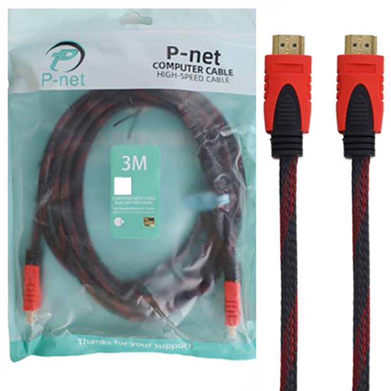 کابل 3 متری HDMI کنفی پی نت P-net