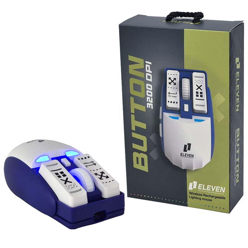 ماوس بی سیم گیمینگ شارژی Multi Mode الون ELEVEN BUTTON