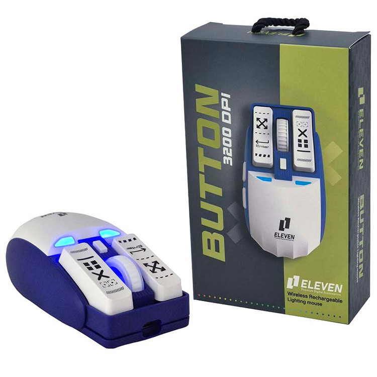 ماوس بی سیم گیمینگ شارژی Multi Mode الون ELEVEN BUTTON