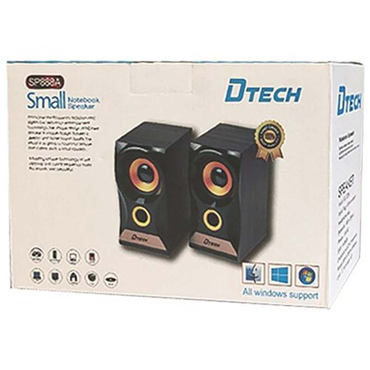 اسپیکر برقی 2 تکه دی تک DTECH SP888A