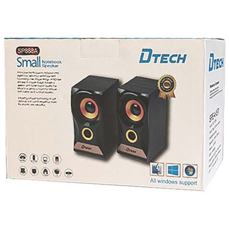 اسپیکر برقی 2 تکه دی تک DTECH SP888A