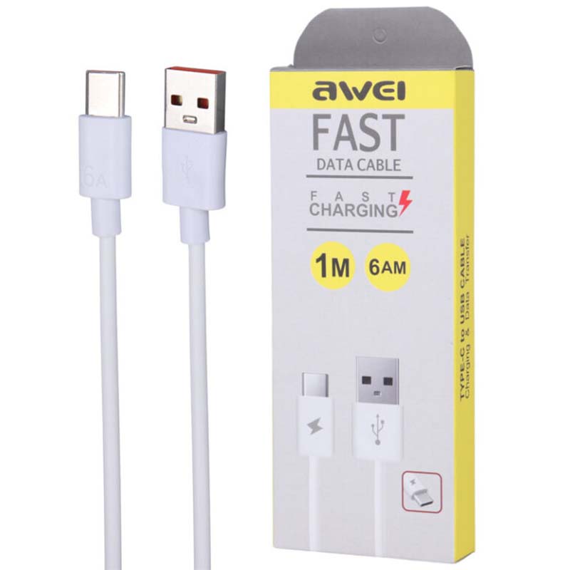 کابل شارژ Type-C اوی AWEI 6AM