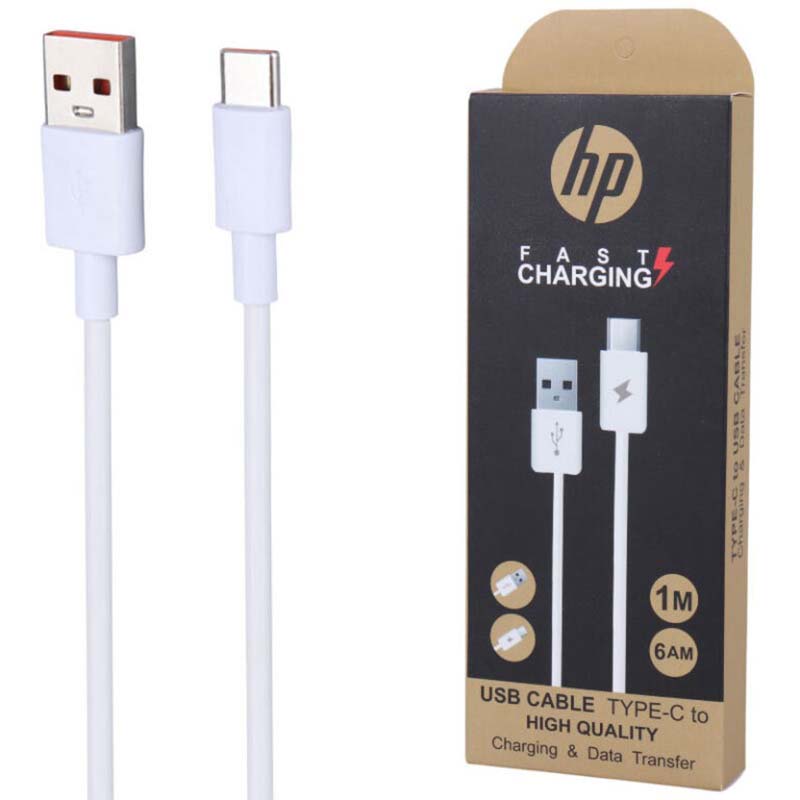 کابل شارژ تایپ سی Type-C اچ پی HP 6AM